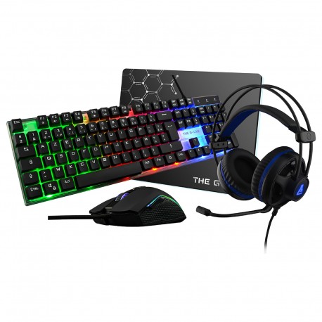 Pack Casque - Clavier - Souris - Tapis - Casque The G-Lab Combo