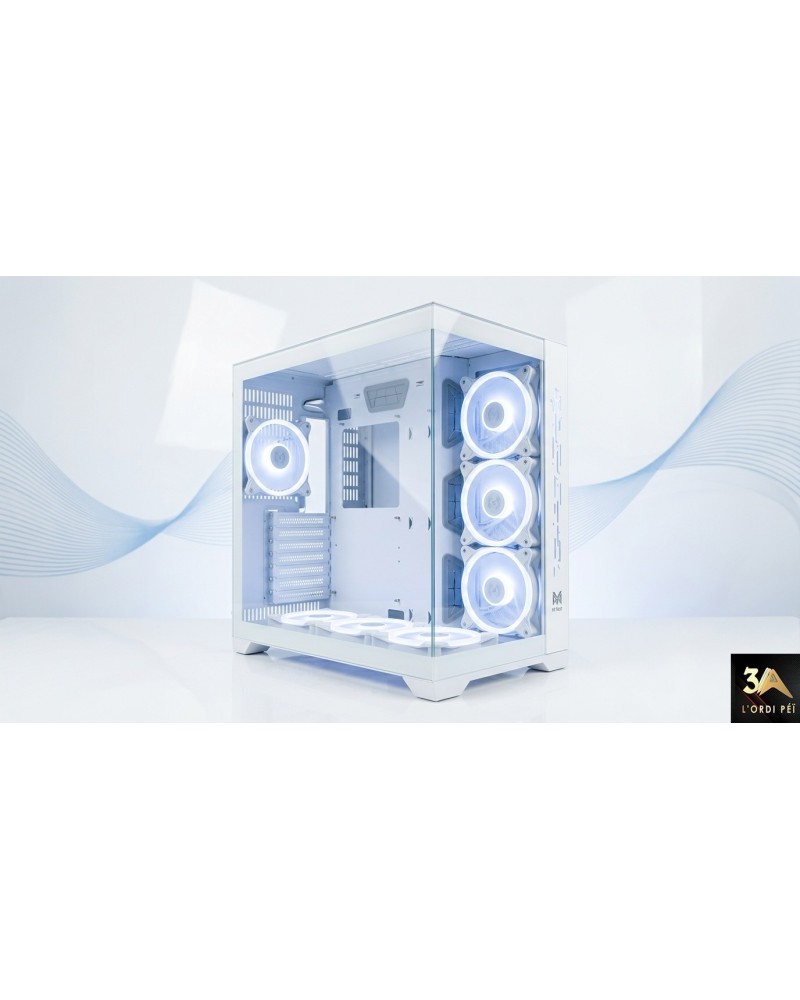 Boitier M RED Crystal Sea Blanc